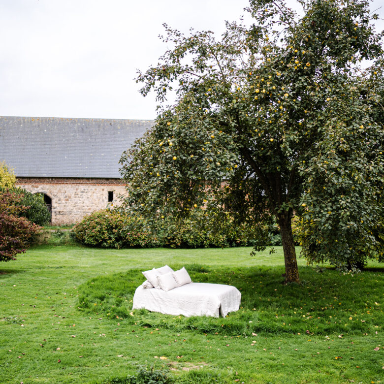 Housse de Couette en Lin Lavé Naturel - Embrin