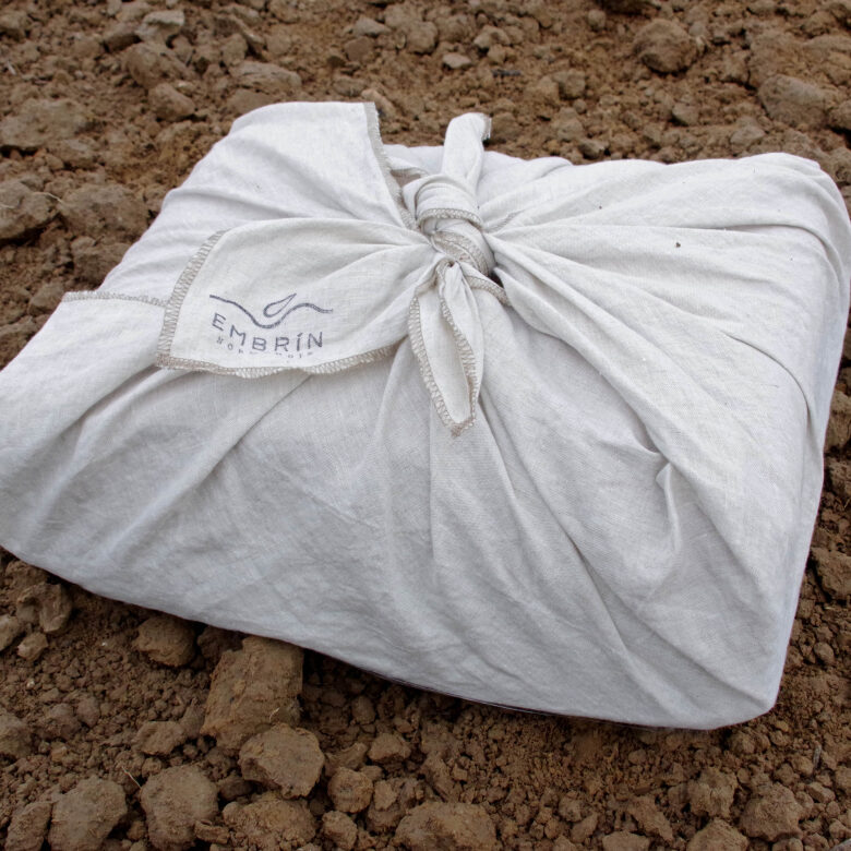 Furoshiki - Emballage cadeau en lin - Embrin