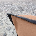 Fauteuil en Lin Bolchoï - Cannelle