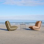 Fauteuil en Lin Bolchoï - Cannelle