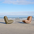 Fauteuil en Lin Bolchoï - Cannelle