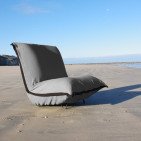 Fauteuil en Lin Bolchoï - Gris Souris