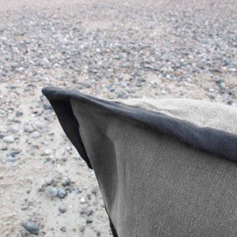 Fauteuil en Lin Bolchoï - Gris Souris - Embrin