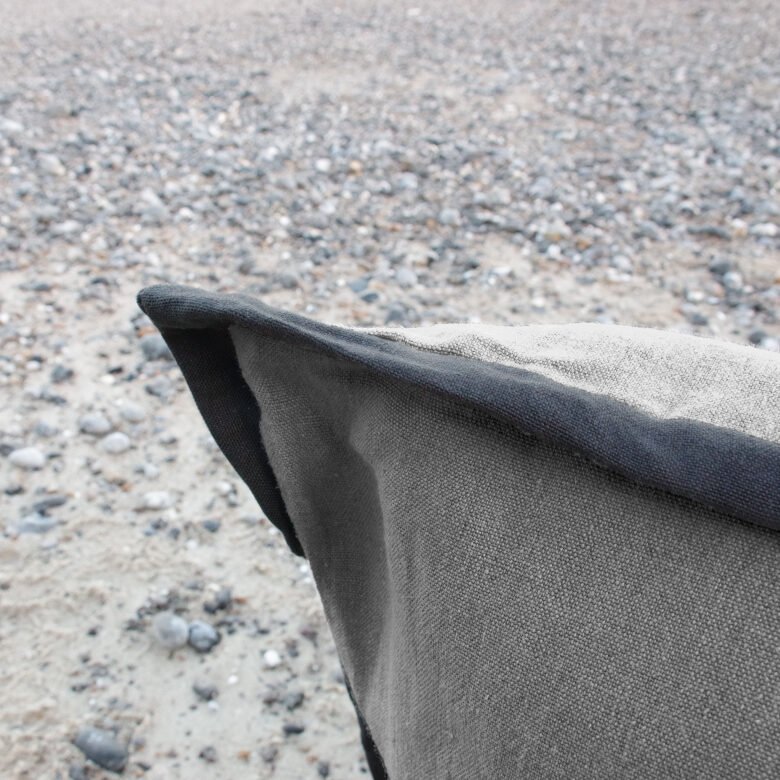 Fauteuil en Lin Bolchoï - Gris Souris - Embrin