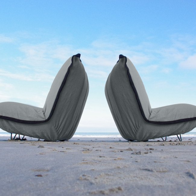 Fauteuil en Lin Bolchoï - Gris Souris