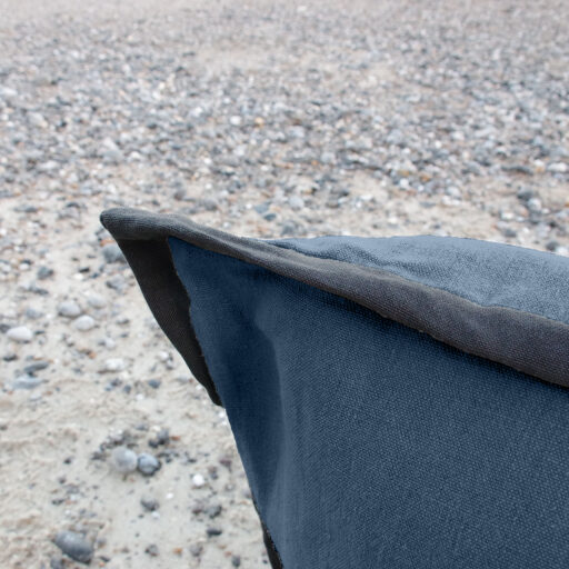 Fauteuil en Lin Bolchoï - Marine