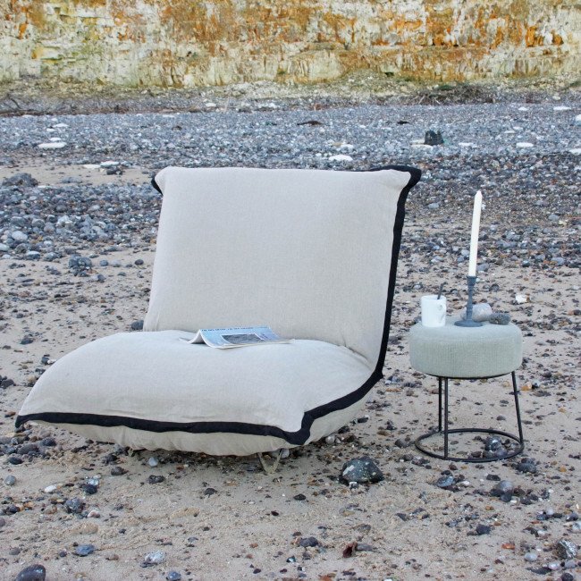 Fauteuil en Lin Bolchoï - Ficelle