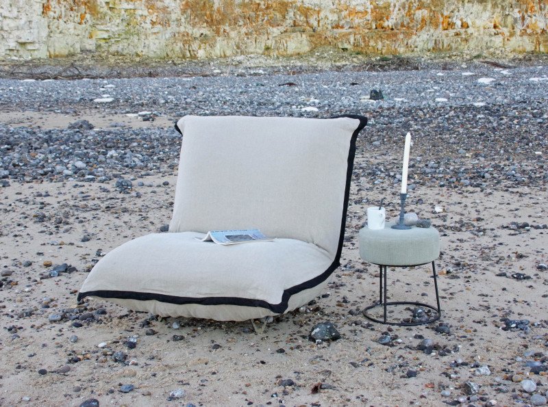 Fauteuil en Lin Bolchoï - Ficelle