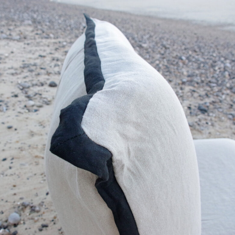 Fauteuil en Lin Bolchoï - Ficelle - Embrin