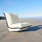 Fauteuil en Lin Bolchoï - Ivoire