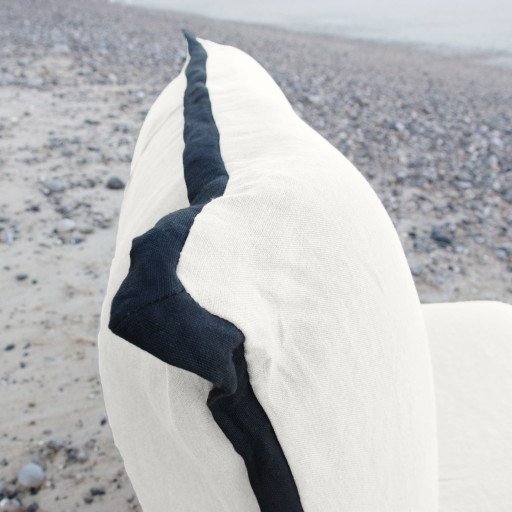 Fauteuil en Lin Bolchoï - Ivoire