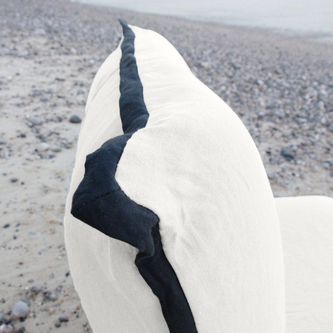 Fauteuil en Lin Bolchoï - Ivoire