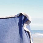 Fauteuil en Lin Bolchoï - Océan