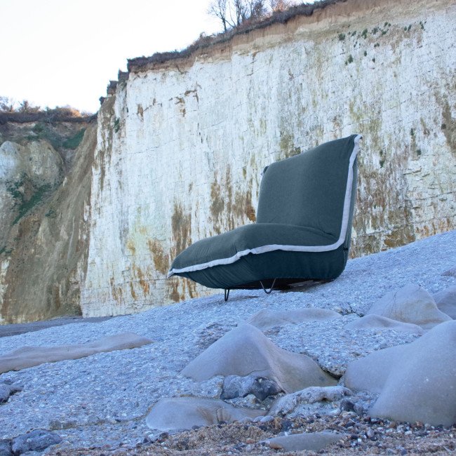 Fauteuil en Lin Bolchoï - Granite