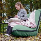 Fauteuil en Lin Bolchoï - Sauge