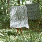 Courtepointe en Lin Lavé Faune Sauvage