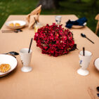 Nappe en lin lavé Miel