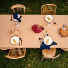 Nappe en lin lavé Miel