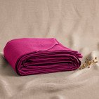 Housse de Couette en Lin Lavé Rose Bruyère