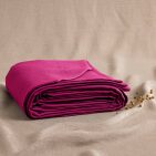 Housse de Couette en Lin Lavé Rose Bruyère