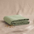 Nappe en lin lavé Tilleul