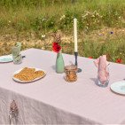 Nappe en lin lavé Pétale de Rose