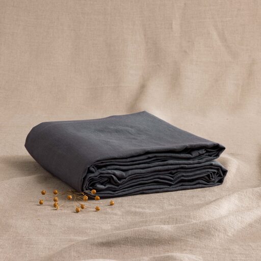 Nappe en lin lavé Silex