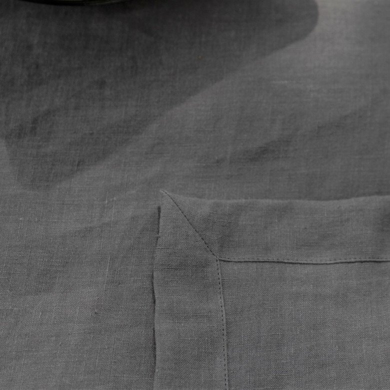 Nappe en lin lavé Silex - Embrin