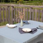 Nappe en lin lavé Celadon