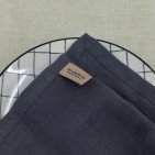 Serviettes de table en lin lavé Silex (lot de 4)
