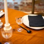 Nappe en Lin Lavé Caramel