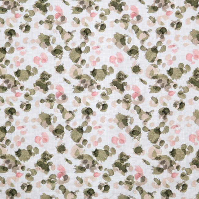 Courtepointe en lin lavé Robe de Léopard d'Eté