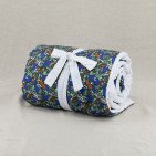 Courtepointe en Lin Lavé Infusion de Fleurs