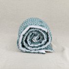 Courtepointe en Lin Lavé Envol de Faisans