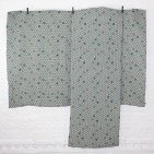 Courtepointe en Lin Lavé Envol de Faisans