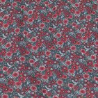 Courtepointe en Lin Lavé Rêverie dans les Sous-Bois