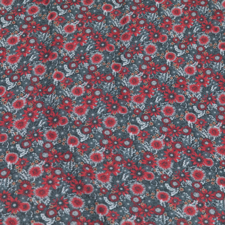 Courtepointe en Lin Lavé Rêverie dans les Sous-Bois - Embrin