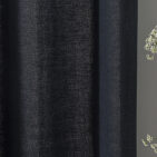 Rideau en lin lavé Gris Plomb