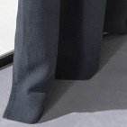 Rideau en lin lavé Gris Plomb