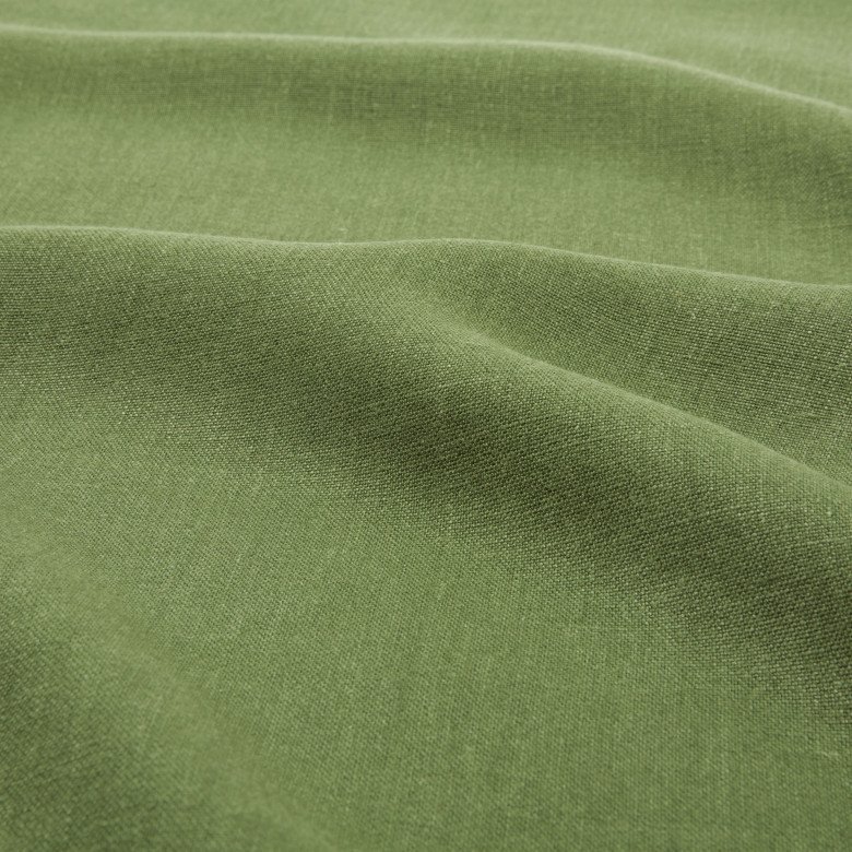 Rideau en lin lavé Vert mousse - Embrin