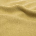 Rideau en lin lavé Jaune Houblon