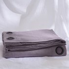 Rideau en lin lavé Violine