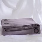 Rideau en lin lavé Violine