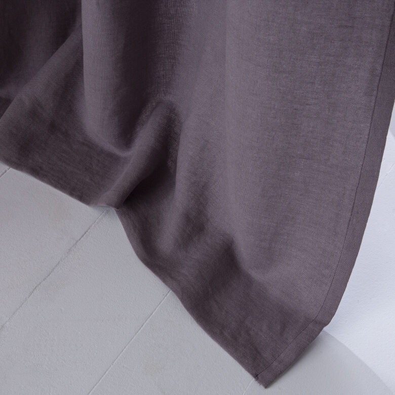 Rideau en lin lavé Violine - Embrin