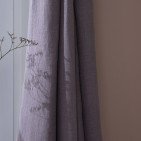 Rideau en lin lavé Violine