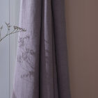 Rideau en lin lavé Violine