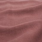 Rideau en lin lavé Vieux Rose