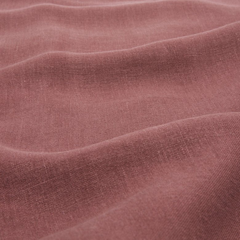 Rideau en lin lavé Vieux Rose - Embrin