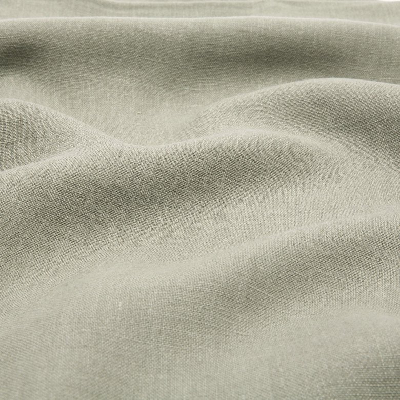 Rideau en lin lavé Vert Lichen - Embrin