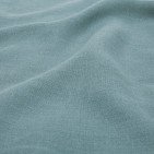 Rideau en lin lavé Bleu Turquoise